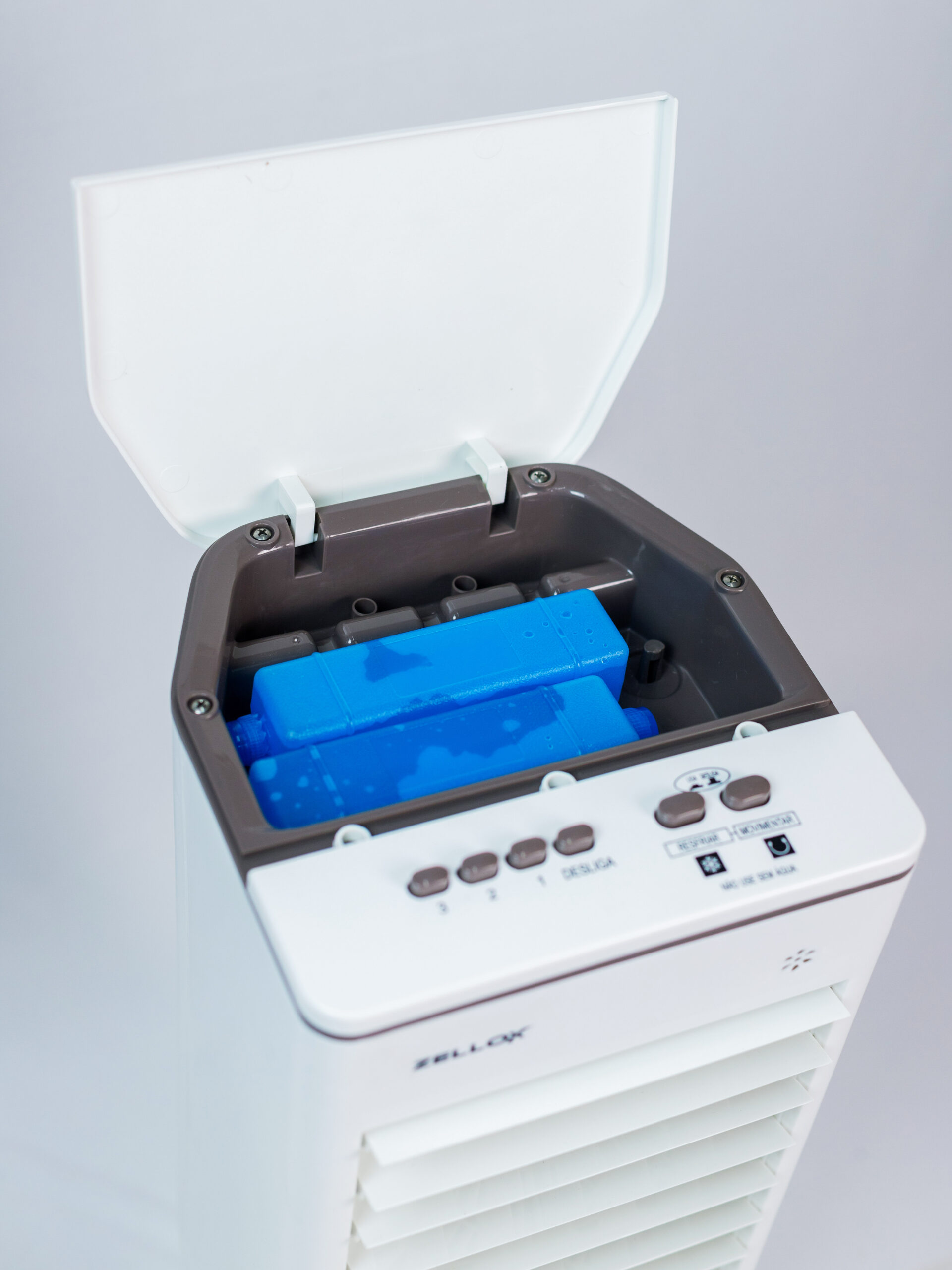 机 Climatizador Evaporativo Zellox ZLX-45 45L Slim 4 em 1 - Casa do